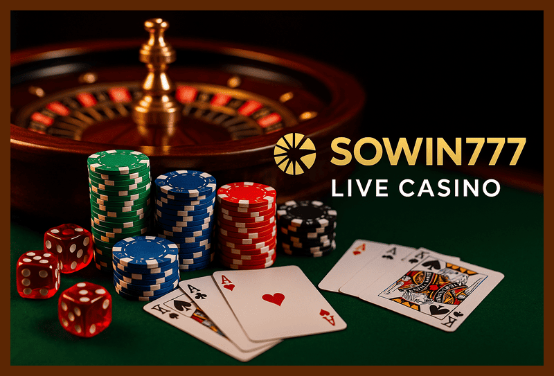 O SOWIN777 Live Casino lança promoções regularmente