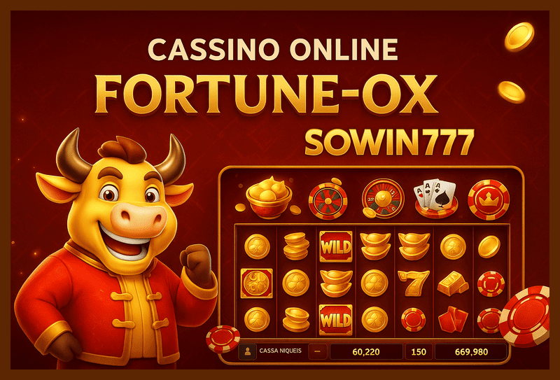 Fortune Ox no SOWIN777 - Aposte Agora e Reivindique Seus Ganhos