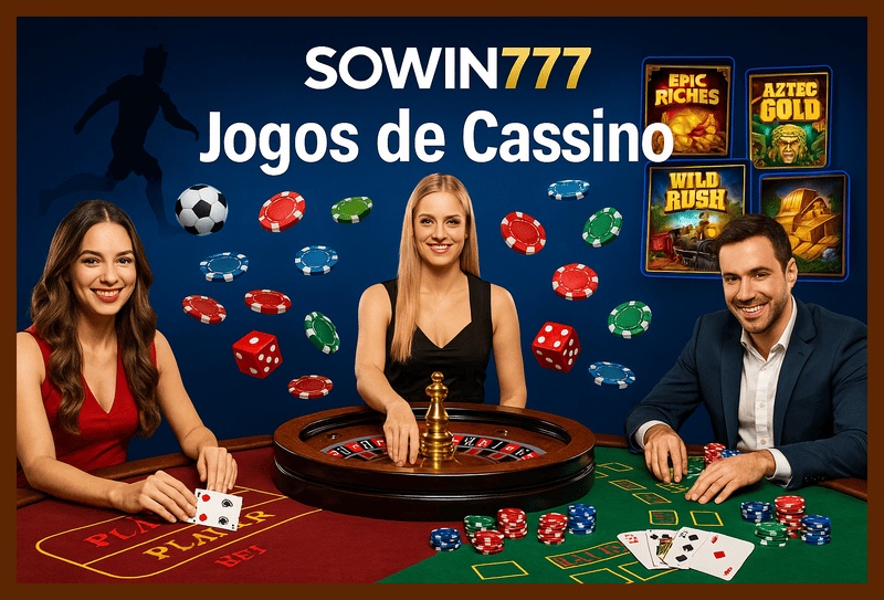 Jogos de cassino online SOWIN777